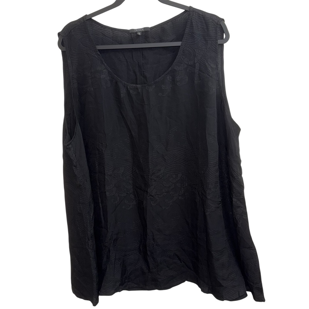 Women’s Black Dressori Top 4X NWT